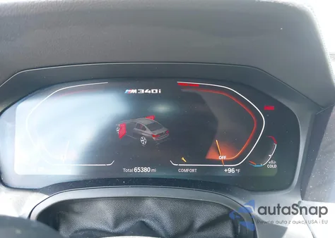 2020 BMW 3 Series M340I из США, поврежденный, VIN WBA5U7C01LFH30158